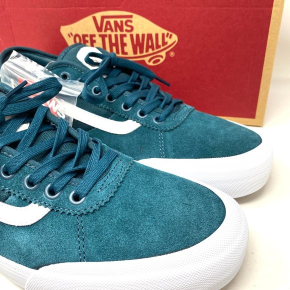 VANS Chima Pro 2 Prime Atlantic Blue Suede Men’s - Picture 8 of 10